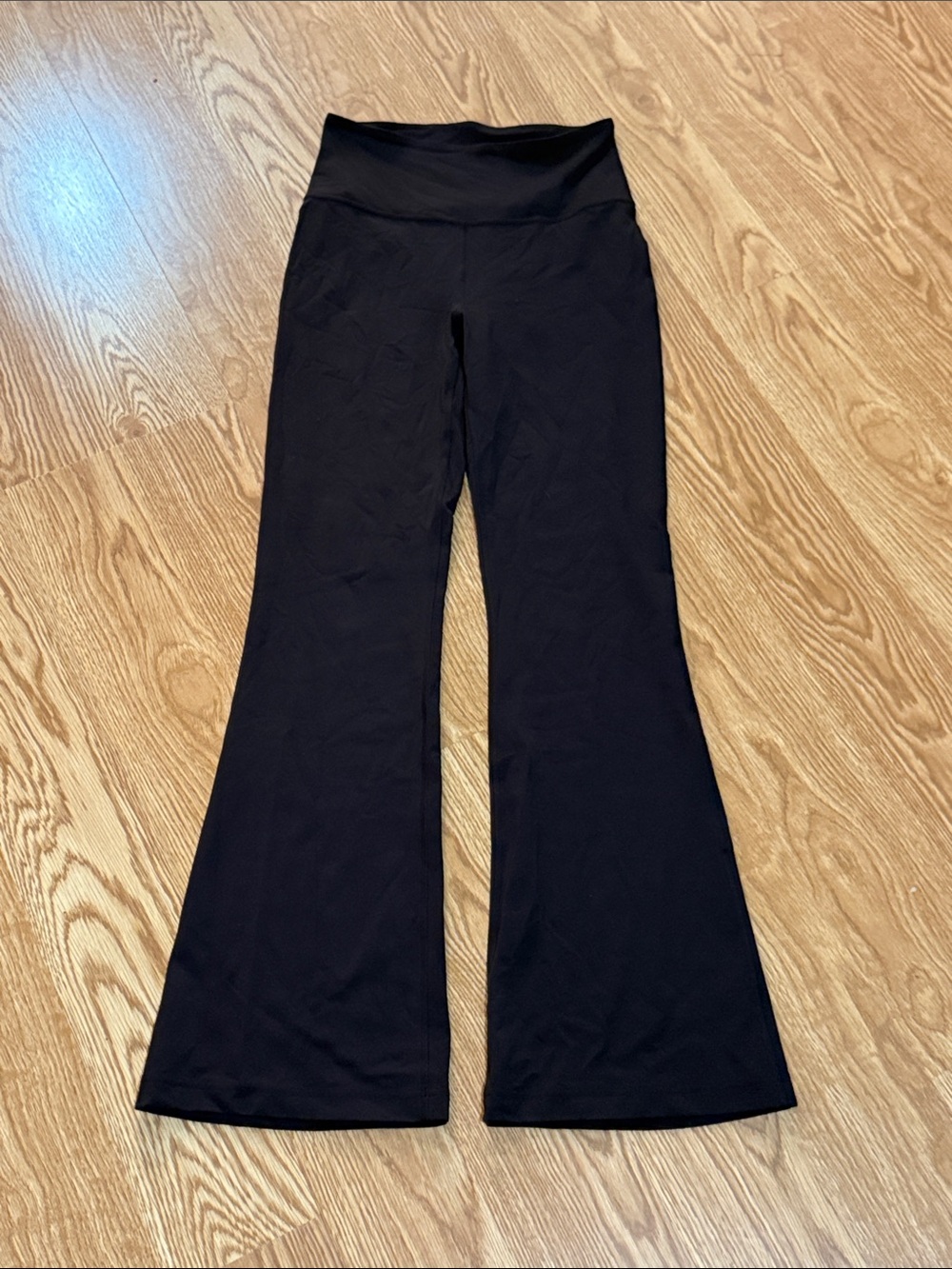 lululemon athletica Black High-Waist Flare Leggings